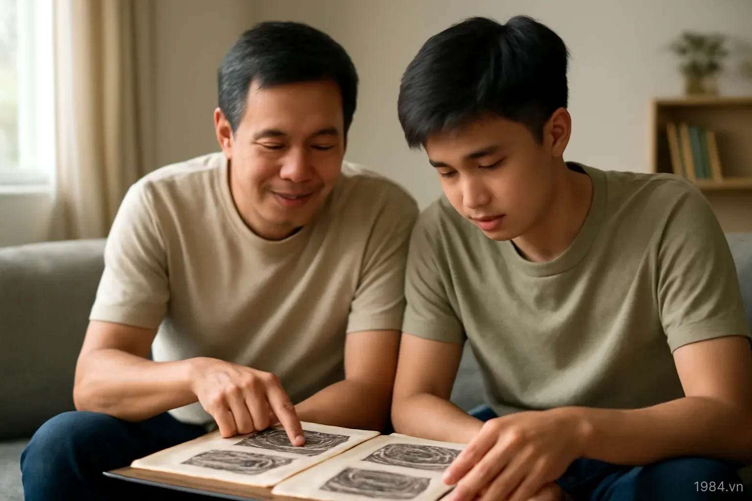 Kể lại thời của mình cho con nghe